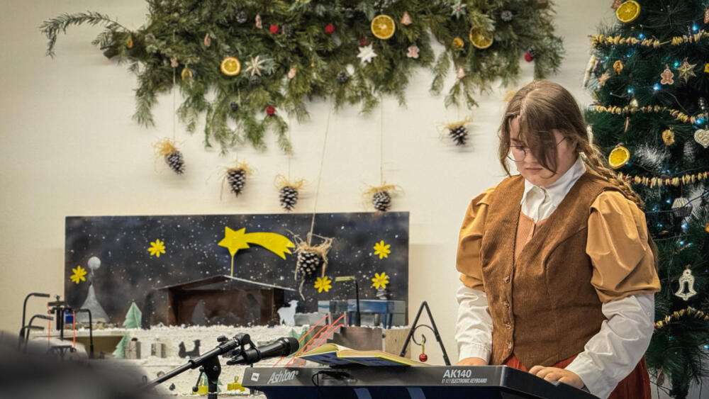 Předvánoční besídka na SOŠ Jablonecká